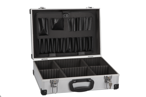 AluTec Universal Werkzeugkoffer Koffer Werkstattkoffer Alu silber Neu 61000